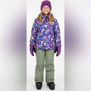 NWT!! Girls Turbine Youth Insulated Ski Snow Pants Size Small 6-8